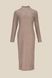 Сукня-светр однотонна жіноча LAWA WTC02347 2XL Бежевий (2000990256294D)(LW)