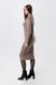 Платье-свитер однотонное женское LAWA WTC02347 2XL Бежевый (2000990256294D)(LW)