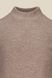 Платье-свитер однотонное женское LAWA WTC02347 2XL Бежевый (2000990256294D)(LW)
