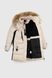 Куртка для дівчинки Feiying HL-820 140 см Молочний (2000989630517W)