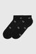 Шкарпетки з візерунком жіночі 11B20-5 серце 23-25 Чорний (4820163314884A)