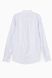 Рубашка с узором мужская FIGO 18407 2XL Бело-голубой (2000989736684S)