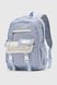 Рюкзак для девочки E4510 Голубой (2000990514752A)
