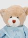 Мягкая игрушка Медвежонок JRK122456 Бежево-голубой (2000990541871)