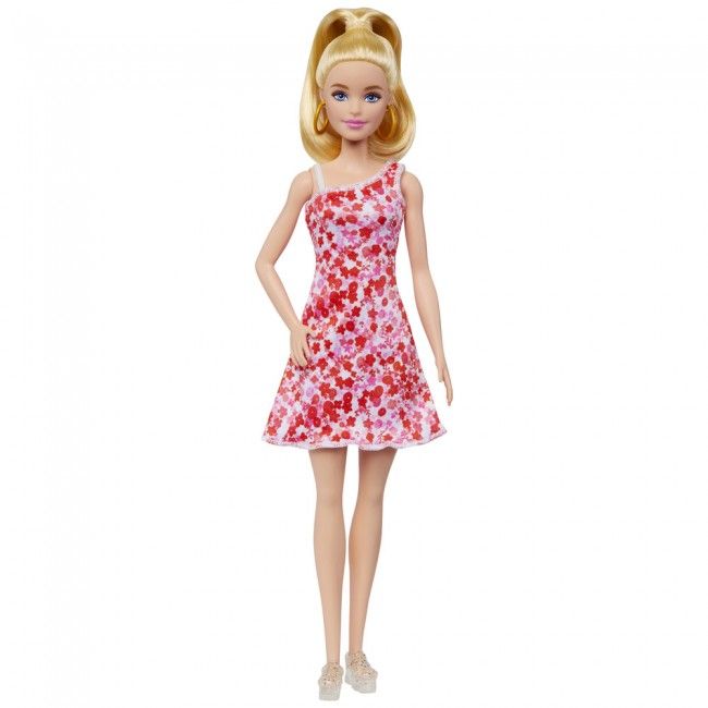 Магазин взуття Лялька Barbie "Модниця" у сарафані HJT02