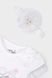 Бодi-сукня святкова Mini born 3082 74 см Білий (2000989448273D)