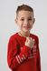 Свитшот с принтом для мальчика Deniz 05023 98 см Красный (2000990438300D)