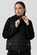 Куртка однотонная женская Visdeer 24111 XL Черный (2000990321220D)