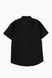 Рубашка однотонная мужская Redpolo 3762 S Черный (2000989881919S)