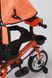 Велосипед 3-х колесный с капором, родительская ручка CBI6161 Оранжевый (2000989529279)