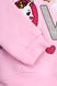 Костюм (світшот+штани) для дівчинки Baby Show 2807 110 см Рожевий (2000990021397W)