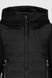 Куртка однотонна жіноча Visdeer 24111 XL Чорний (2000990321220D)