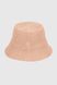 Шляпа пляжная женская 726-3 One Size Пудровая (2000990606105S)