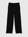 Спортивные штаны однотонные прямые для девочки Тими 41136 134 см Черный (2000990540645D)