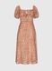 Платье с узором женское TA2212110-1 2XL Оранжевый (2000990334947S)