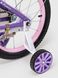 Велосипед дитячий DOUMOER LH1129118 16" Фіолетовий (2000990403469)