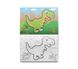 Розмальовка дитяча "Динозаври" (2000989632740)
