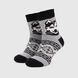 Шкарпетки чоловічі Novaliniya Хаскі 25-27 Темно-сірий (2000990276629W)