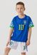 Футбольна форма для хлопчика BLD БРАЗІЛІЯ NEYMAR 152 см Синій (2000990366894A)