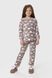 Пижама для девочки Фламинго 855-910 134-140 см Молочный (2000990290038D)