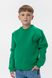 Свитшот однотонный детский MAGO T360 134 см Зеленый (2000990168955W)