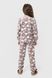 Пижама для девочки Фламинго 855-910 98-104 см Молочный (2000990289971D)