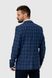 Пиджак с узором мужской Redpolo 499 48 Синий (2000990038203D)