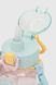 Бутылочка детская с соломинкой julimuyingyongpin 2339 Бирюзовый (2000990435804)