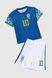Футбольна форма для хлопчика BLD БРАЗІЛІЯ NEYMAR 110 см Синій (2000990366771A)