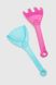 Іграшка Лопатка і граблі Квіточка Disney 39630 Блакитно-рожевий (2000990469052)