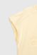 Костюм футболка + шорти однотонний жіночий MDG 24729 S Жовтий (2000990404084S)
