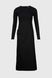 Платье однотонное женское Karol 5145 XL Черный (2000990319098D)