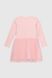 Сукня з принтом для дівчинки Pop Fashion 7343 92 см Рожевий (2000990249104D)