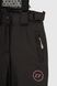 Штаны на шлейках для девочки B-30 140 см Черный (2000989626039W)