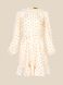 Платье с узором женское LAWA WTC02305 2XL Бело-персиковый (2000990559364S)(LW)