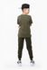 Спортивні штани однотонні для хлопчика Atescan 2208 152 см Хакі (2000989728481D)