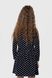 Сукня з принтом для дівчинки Deniz Горох 92 см Темно-синій (2000990152756D)