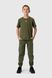 Спортивні штани патріотичні для хлопчика Deniz Герб-1 164 см Хакі (2000990056061D)