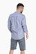 Рубашка с узором мужская FIGO 18412 XL Синий (2000989736776S)