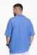 Рубашка однотонная мужская Breezy 23201147 L Синий (2000989739296S)