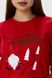 Пижама женская Nicoletta 96646НГ XL Красный (2000990161475А)