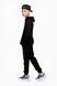 Спортивний костюм для хлопчика X-SHOW 99192 кофта + штани 128 см Чорний (2000989731214D)