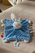 Погремушка "Зайчонок" 202209214 тактильное полотенце мягкое с прорезывателем и колокольчиком Голубой (2000990060297)