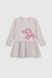Сукня з принтом для дівчинки Breeze 0913 110 см Бежевий (2000989916697D)