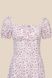 Сукня з візерунком жіноча LAWA WTC02384 XS Біло-рожевий (2000990675019S)(LW)