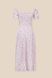 Сукня з візерунком жіноча LAWA WTC02384 XS Біло-рожевий (2000990675019S)(LW)