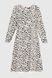 Платье с узором женское LAWA CTM WTC02307 2XL Черно-белый (2000989924579S)(LW)