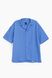 Рубашка однотонная мужская Breezy 23201147 L Синий (2000989739296S)