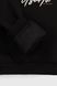 Свитшот с принтом для девочки Viollen 5011 128 см Черный (2000990040312W)