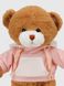 М'яка іграшка Ведмедик JRK122456 Коричнево-рожевий (2000990541901)